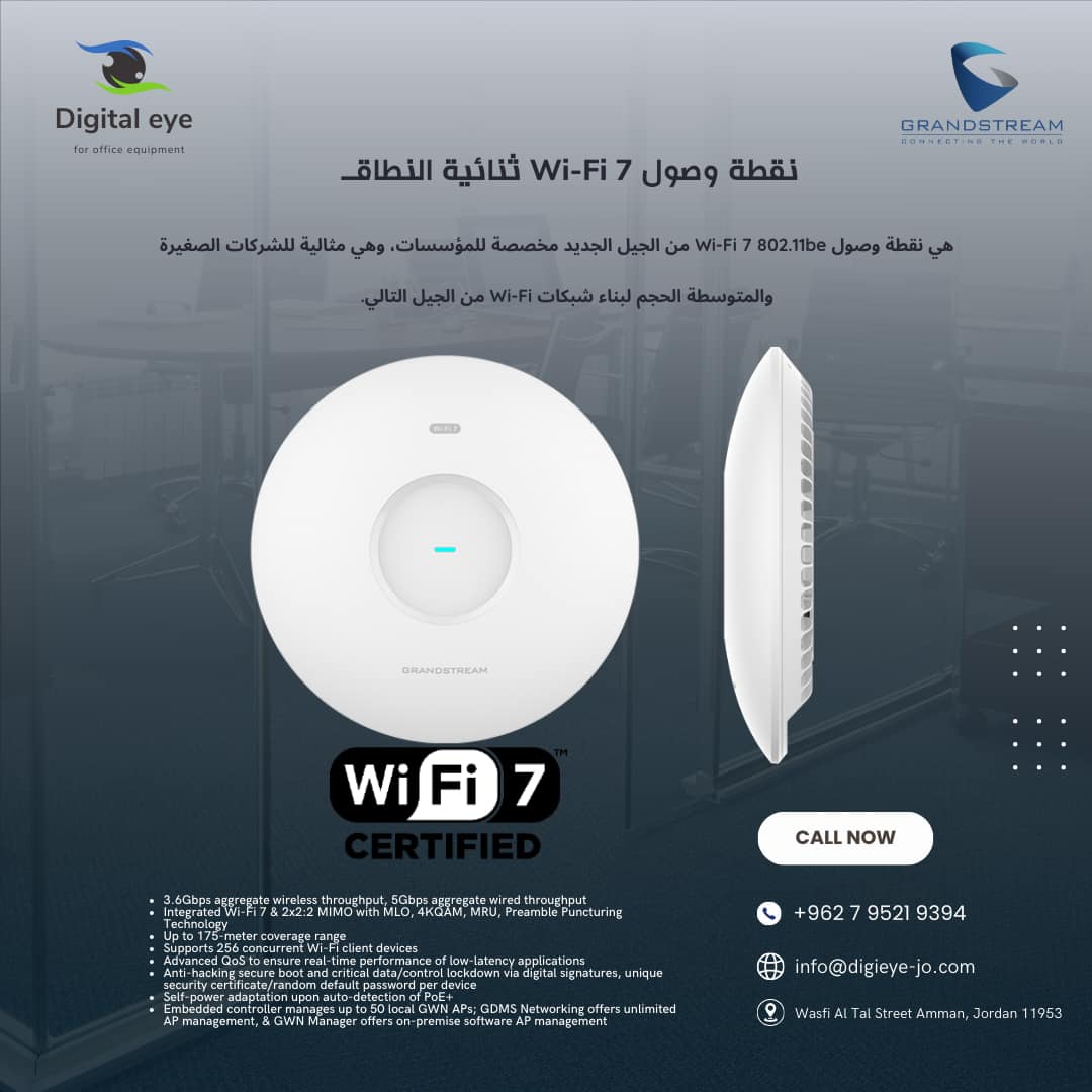 Wi-Fi 7 Dual-Band Access Point